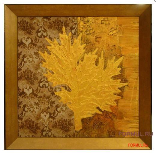 Картина Авторская работа Желтое на красном